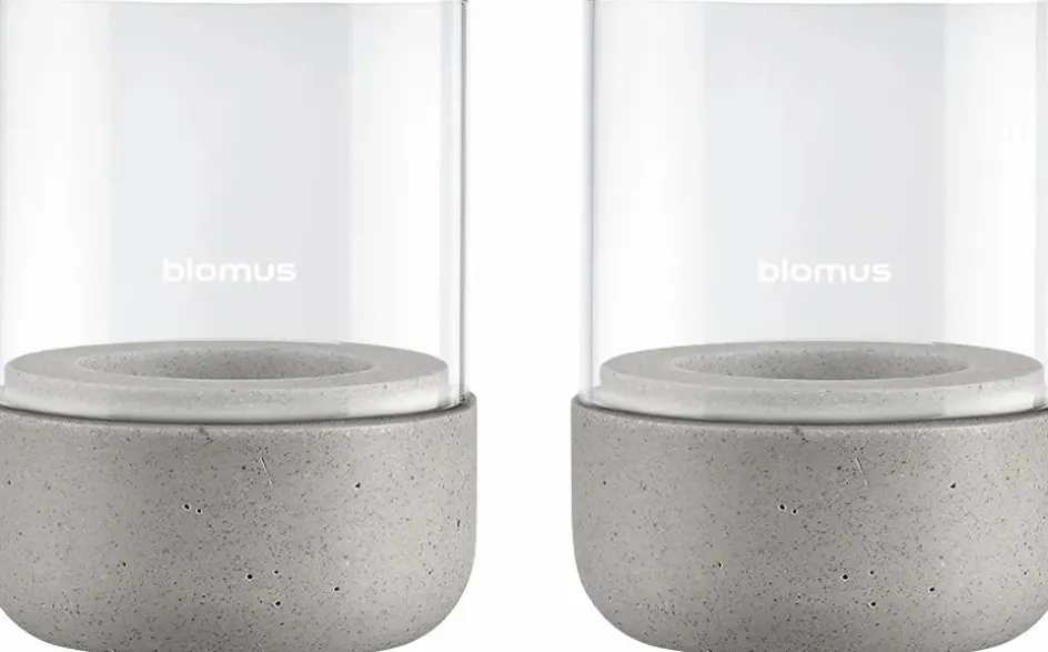 Online Blomus CALMA Lanterne 2 stk. H9 cm, Satellite