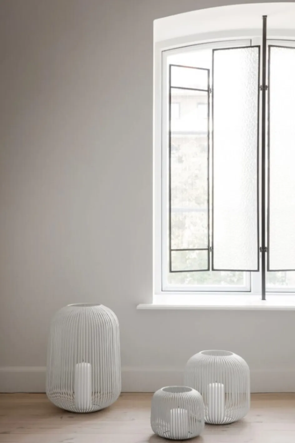 Blomus LITO Lanterne H, Hvid