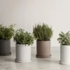 Blomus Stue|Urtepotter Og Krukker > NONA Urtepotte H13,5 cm, Bark