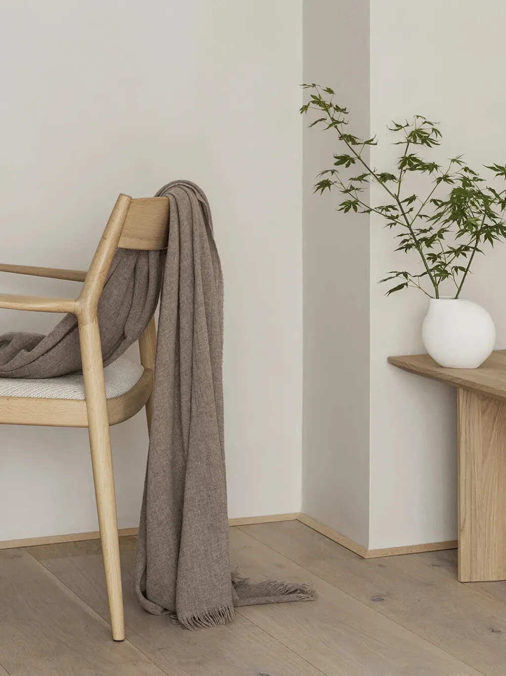 Blomus Stue|Vaser > NONA Vase H14 cm, Hvid