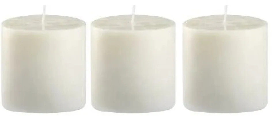 Online Blomus VALOA Winter Refill Stearinlys 3 stk. H6 cm, Hvid