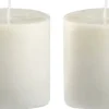 Best Blomus VALOA Winter Refill Stearinlys 2 Stk. H7,5 cm, Hvid