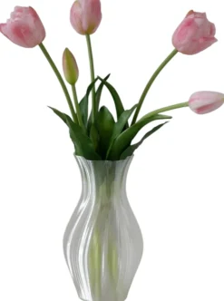 BLOOM OBJECTS Stue > Kunstige Fyldte Tulipaner Buket 40 cm,