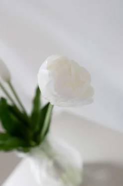 Kunstige Fyldte Tulipaner Buket 40 cm, Stue