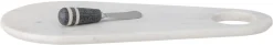 Online Bloomingville Abrielle Skærebræt m. Kniv 42 cm, Hvid