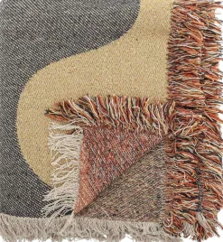 New Arni Plaid 130x160 cm, Brun Plaider Og Tæpper