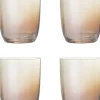 Clearance Aston Drikkeglas 4 stk. 37,5 cl, Bronze Vandglas