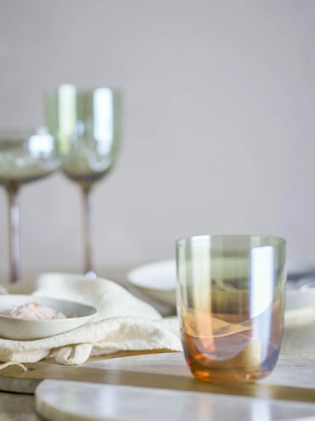 Clearance Aston Drikkeglas 4 stk. 37,5 cl, Bronze Vandglas