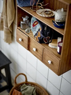 Sale Bari Kosmetikpung 25x9 cm, Blå Badeværelse|Opbevaring Til Badeværelset