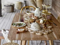 Bloomingville Dybe Tallerkener > Bea Dyb Tallerken ?21 cm, Natur