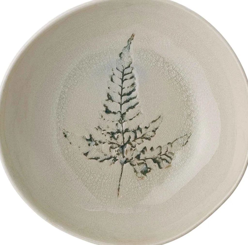 Bloomingville Dybe Tallerkener > Bea Dyb Tallerken ?21 cm, Natur