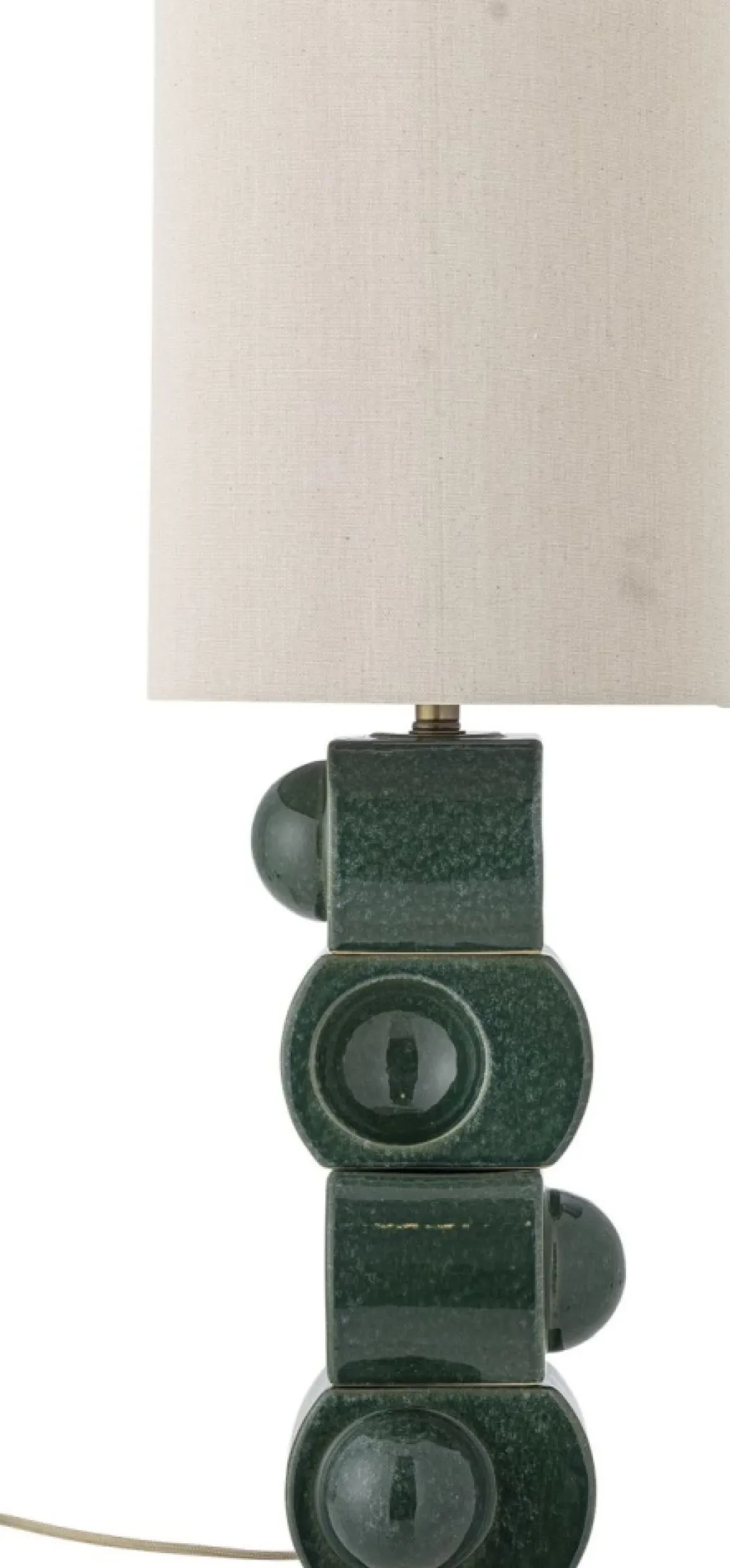 Online Brady Bordlampe H68 cm, Grøn Bordlamper