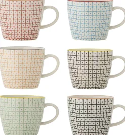 Clearance Bloomingville Carla Krus m. Hank 6 stk. 38 cl, Multi