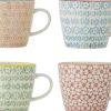 Online Bloomingville Carla Krus m. Hank 4 stk. 38 cl, Multi