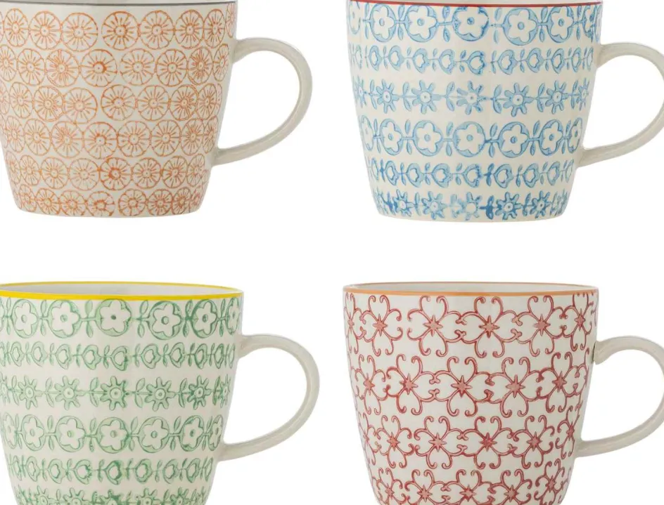 Online Bloomingville Carla Krus m. Hank 4 stk. 38 cl, Multi