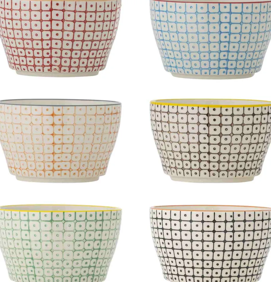 Hot Bloomingville Carla Skål 6 stk. Ø11 cm, Multi