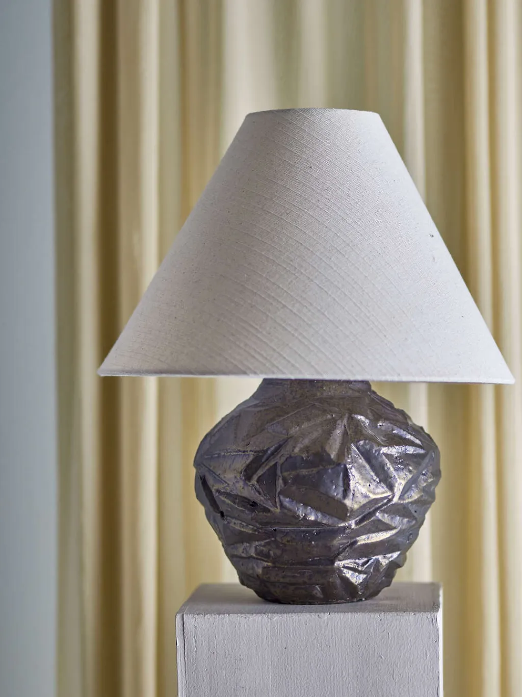 New Carolla Bordlampe H49 cm, Brun Lamper Til Kontoret|Lamper Til Soveværelset