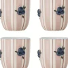 Outlet Bloomingville Carry Kop 4 stk. 23,5 cl, Rosa