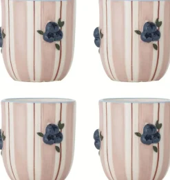 Outlet Bloomingville Carry Kop 4 stk. 23,5 cl, Rosa