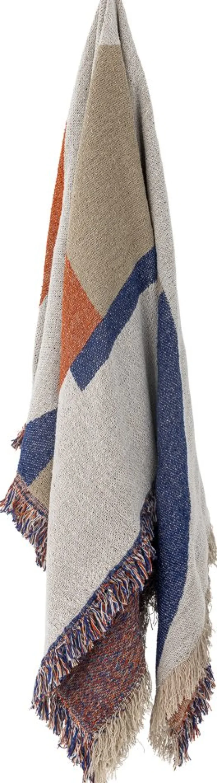 Clarita Plaid 130x160 cm, Orange Plaider Og Tæpper