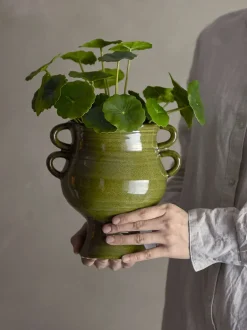 New Bloomingville Copper Kunstig Plante H30,5 cm, Grøn