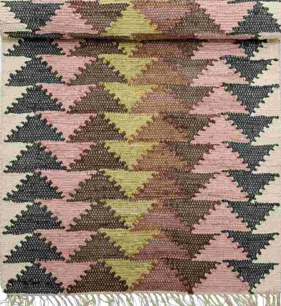 Sale Creative Collection Bloomingville Desmond Tæppe 80x180 cm, Multi