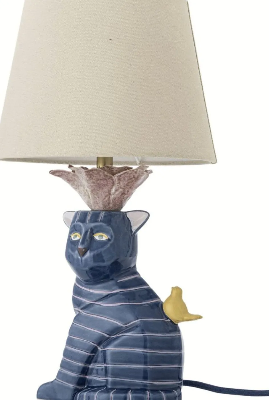 Hot Bloomingville Eri Bordlampe H40 cm, Blå