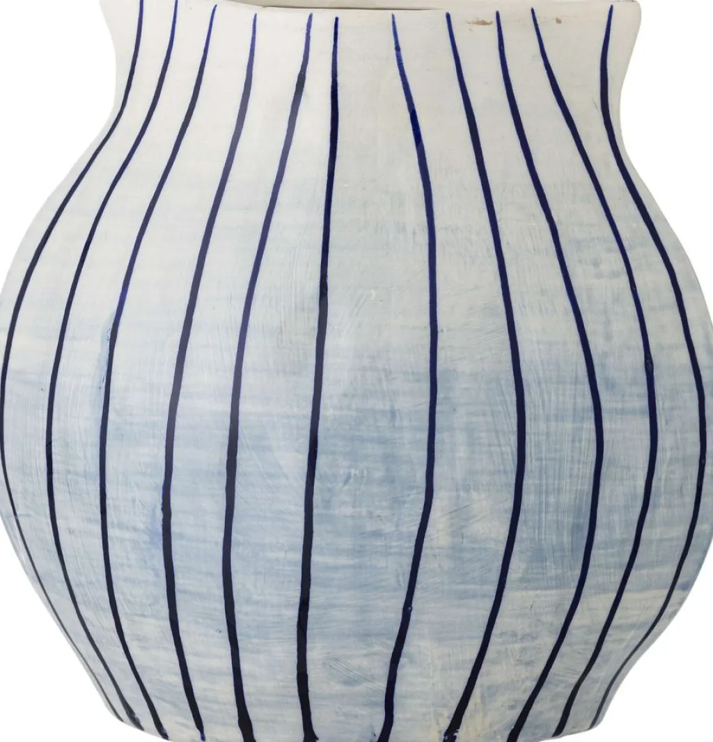 Bloomingville Stue|Vaser > Esra Vase H22 cm, Blå