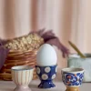 Best Eviaya Æggebæger 3 stk. H5 cm, Blå Spisestue|Æggebægere