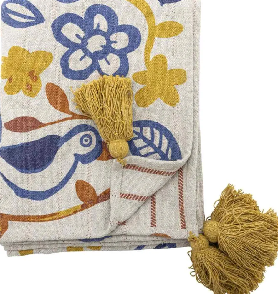Online Bloomingville Figuria Plaid 130x160 cm, Multi