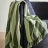 Bloomingville Plaider Og Tæpper > Frello Plaid 130x160 cm, Grøn