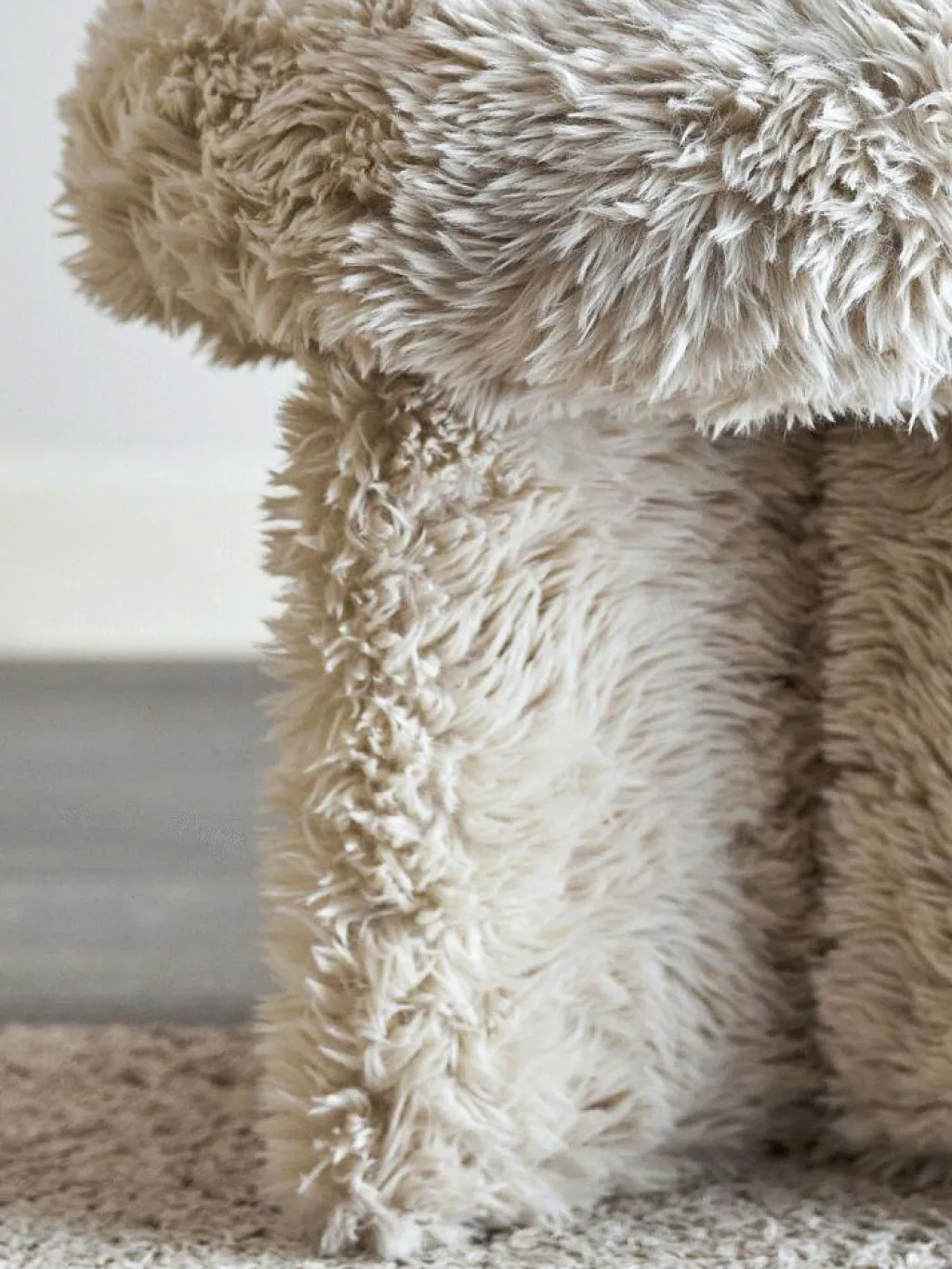 Bloomingville Stole > Frikka Puf H39 cm, Polyester