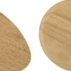 Clearance Bloomingville Gong Skærebræt 2 stk. 23,5 cm, Gummitræ