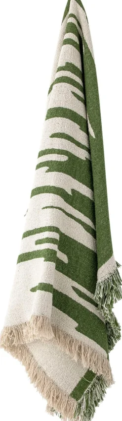 Sale Bloomingville Haxby Plaid 130x160 cm, Grøn