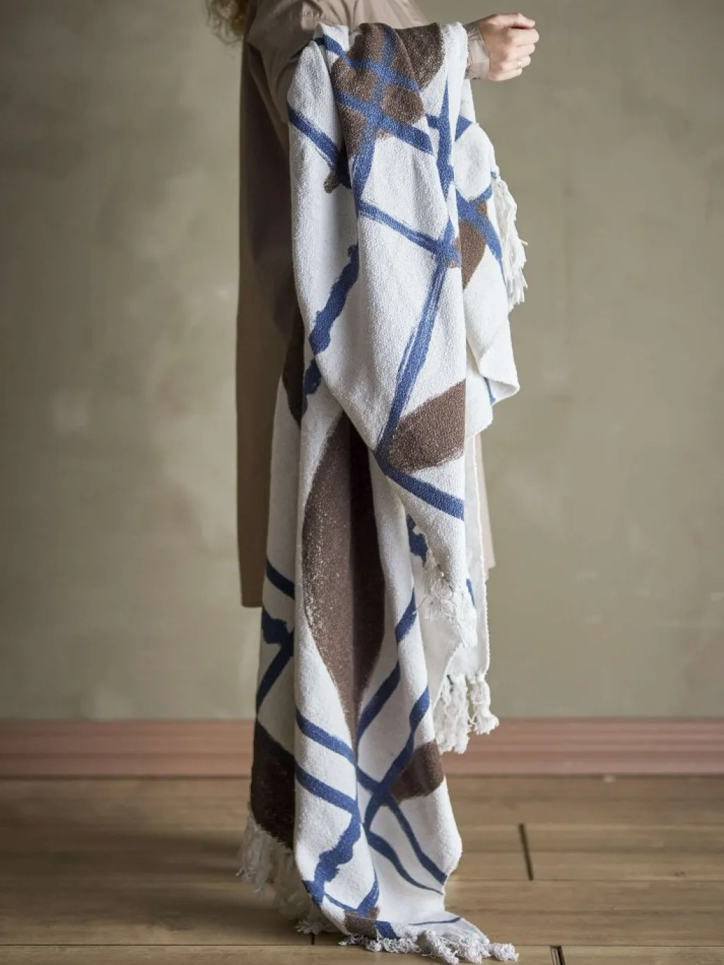 Discount Imperia Plaid 130x160 cm, Natur Plaider Og Tæpper