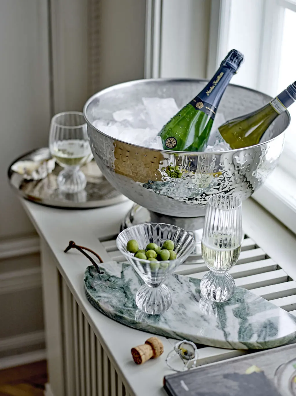 Bloomingville Champagne- Og Vinkølere > Kaluka Champagnekøler Ø37 cm, Rustfrit Stål