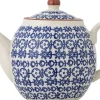 Discount Creative Collection Bloomingville Karine Tekande 90 cl, Blå