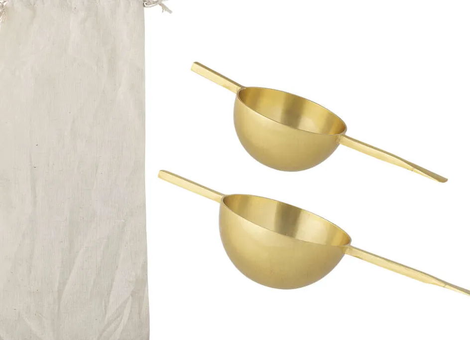 Bloomingville Kirsi Målebæger 2 stk, Guld