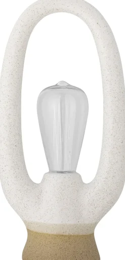 Bloomingville Lamper Til Soveværelset|Bordlamper > Latifa Trådløs Bordlampe H32 cm, Hvid