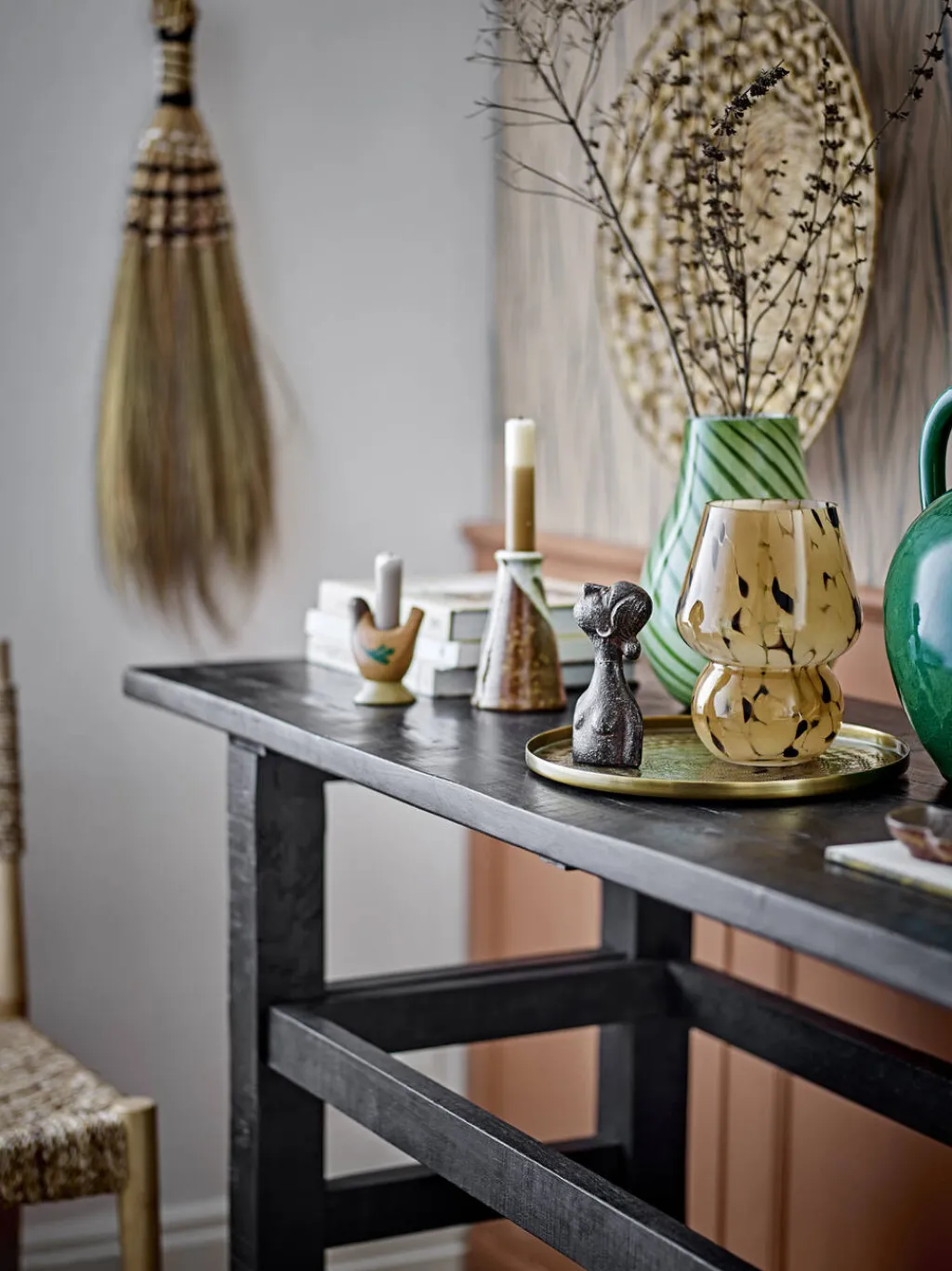 Bloomingville Stue|Vaser > Leona Vase H23 cm, Grøn