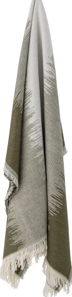 Lucienne Plaid 125x150 cm, Grøn Uderum|Plaider Og Tæpper