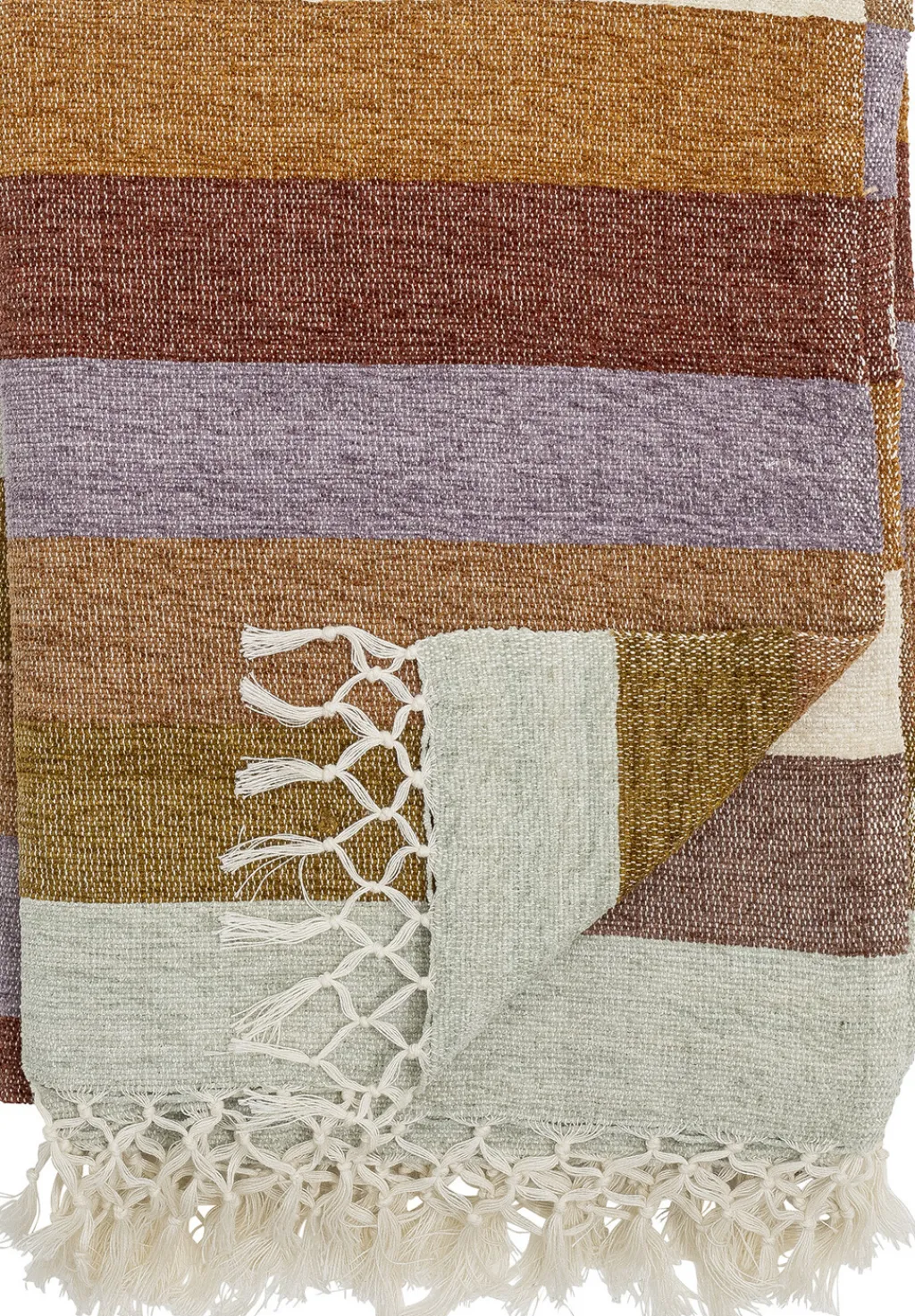 Bloomingville Uderum|Plaider Og Tæpper > Lucilla Plaid 125x150 cm, Lilla