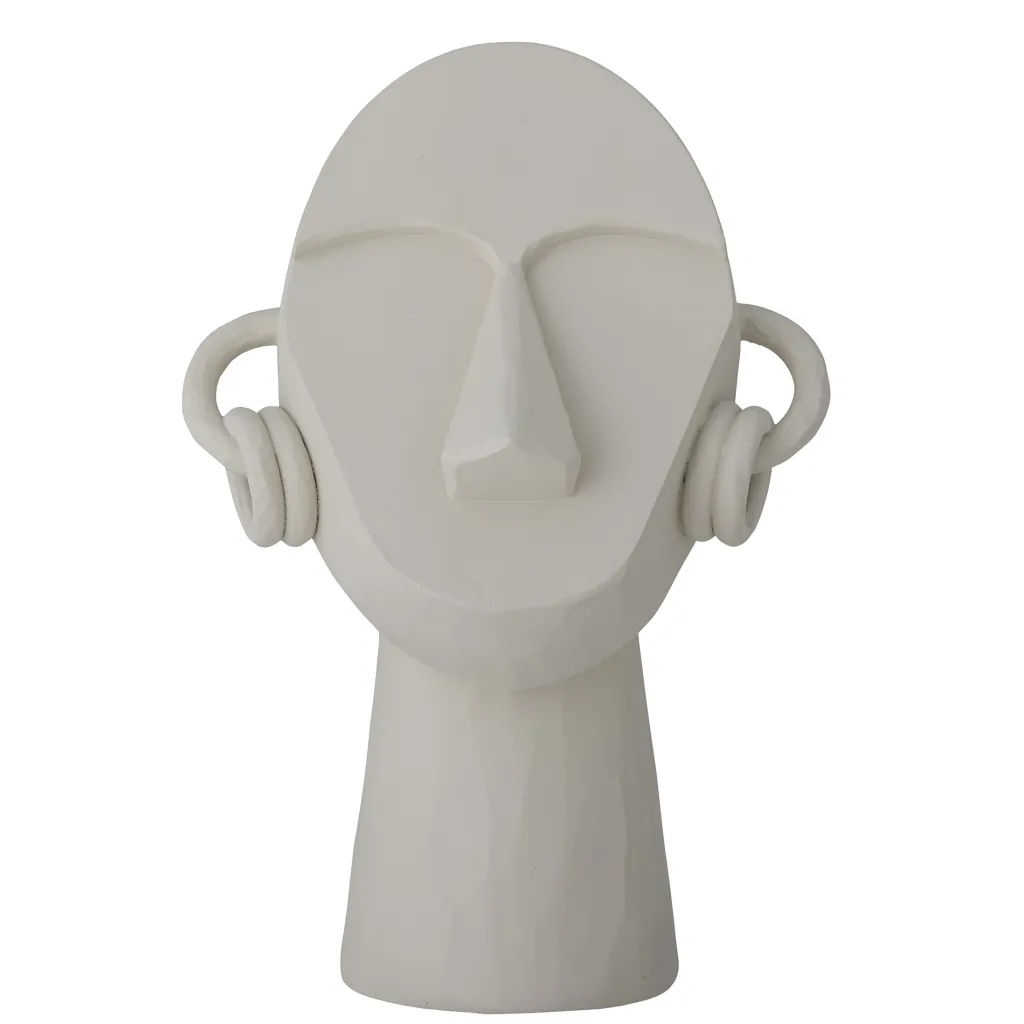 Bloomingville Stue|Træfigurer Og Figurer > Luelle Dekoration H24,5 cm, Hvid