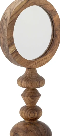 Bloomingville Malukka Bordspejl H40 cm, Brun
