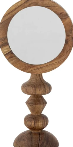 Bloomingville Malukka Bordspejl H40 cm, Brun