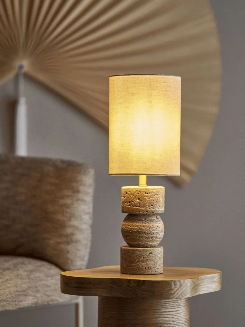 Best Bloomingville Marci Bordlampe H53 cm, Travertin