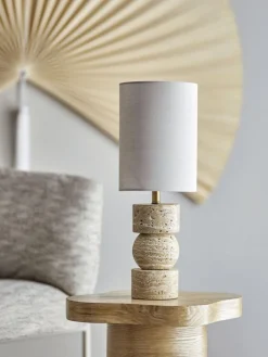 Best Bloomingville Marci Bordlampe H53 cm, Travertin