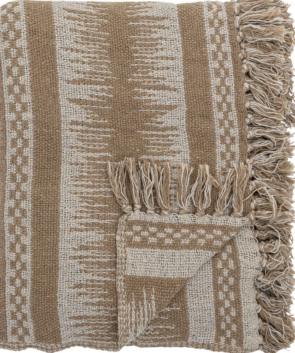 New Marmi Plaid 130x160 cm, Brun Plaider Og Tæpper