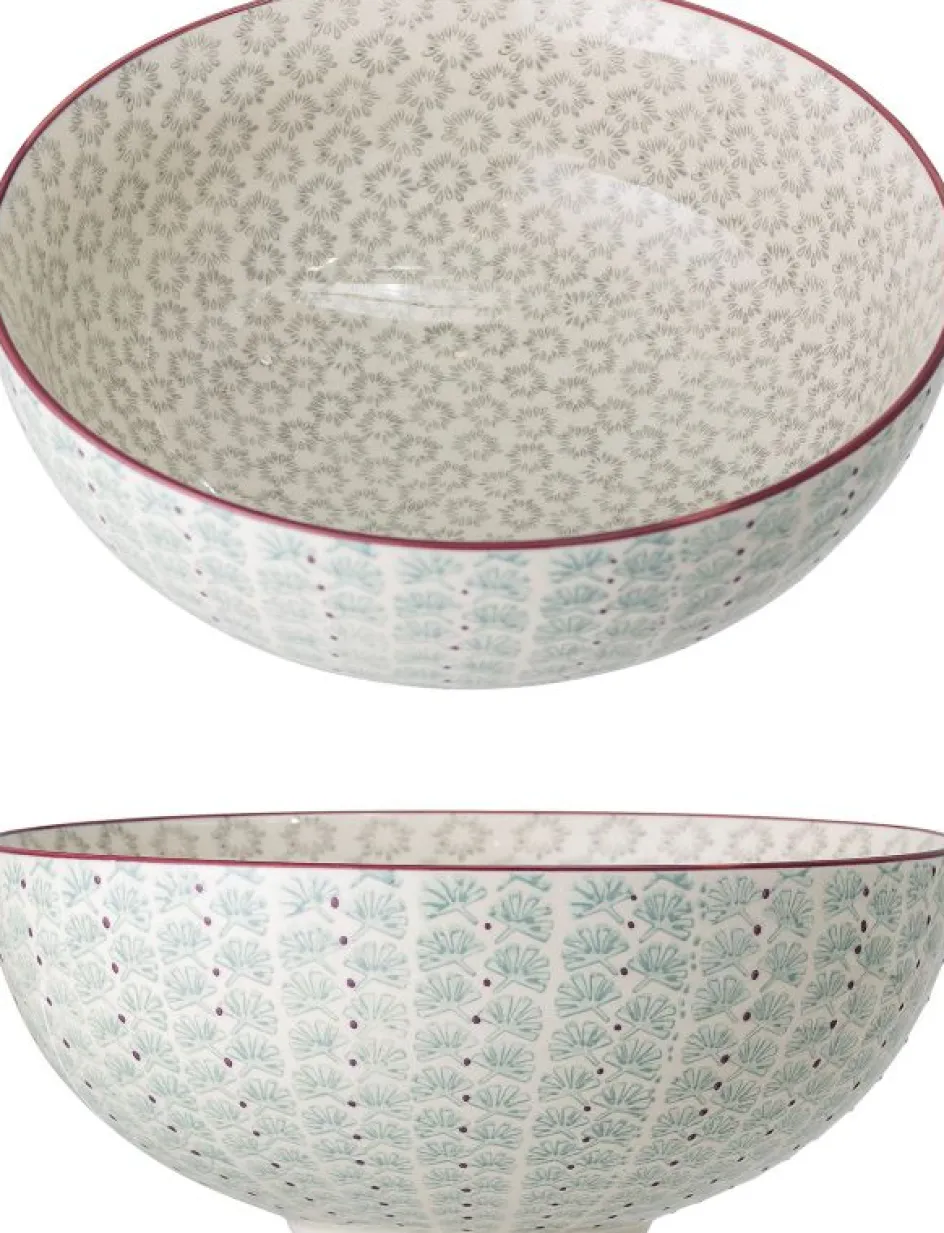 Discount Bloomingville Maya Skål Ø28,5 cm, Grøn