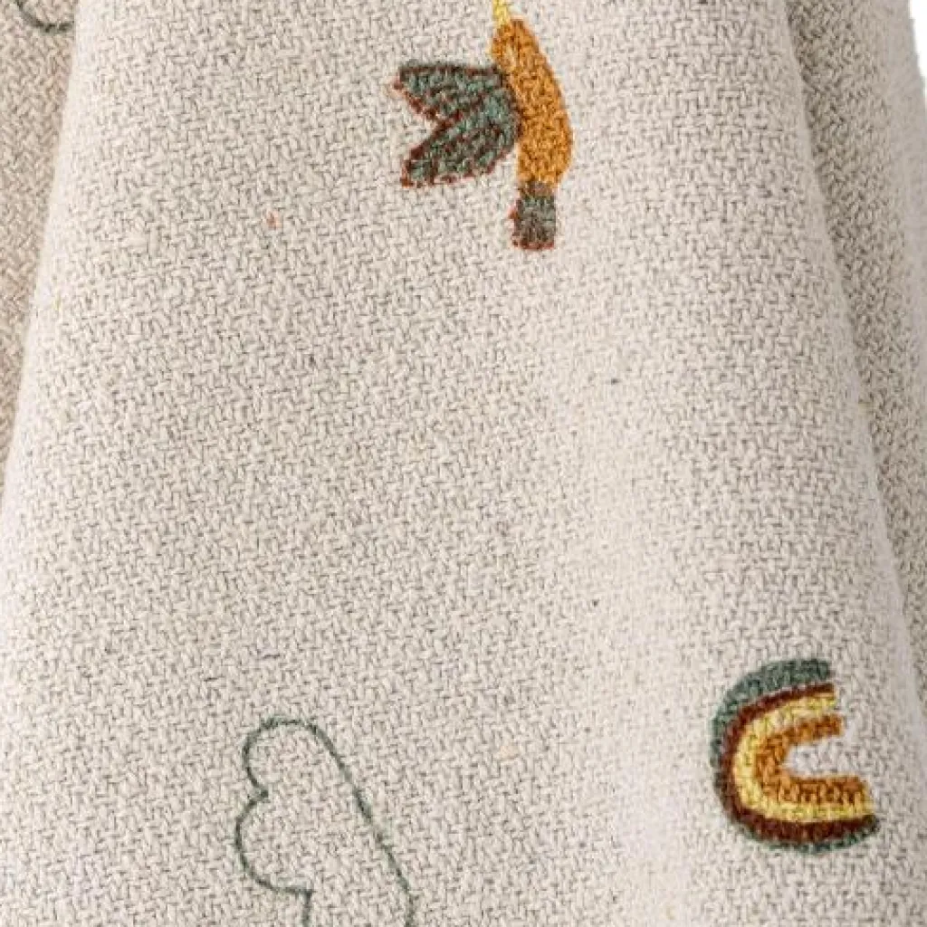 Børn Bloomingville mini Plaider Til Børneværelset|Børnetekstiler > Agnes Plaid 80x100 cm, Natur